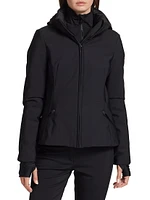 Hida Belted Hood Shell Ski Jacket