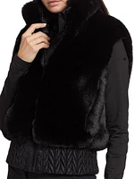 Sophia Faux Fur Bodywarmer