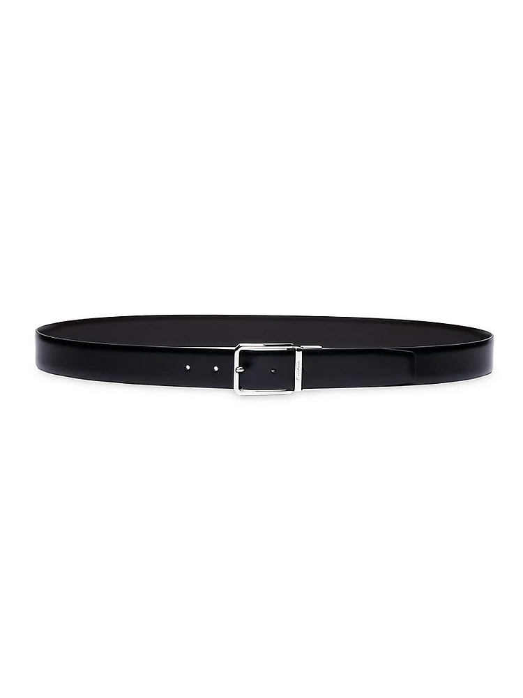 Leather 35MM Reversible Belt