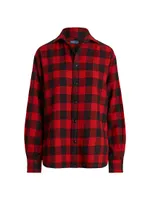 Plaid Cotton Twill Shirt