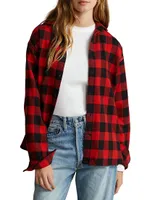 Plaid Cotton Twill Shirt