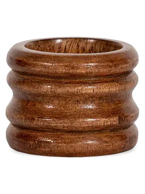 Bilbao Wood Napkin Ring