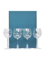 Graham White Wine Four-Piece Glass Set