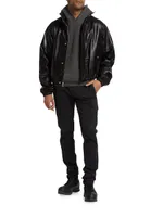 Leather Jumper Jacket
