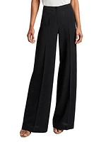 Wool Wide-Leg Pants