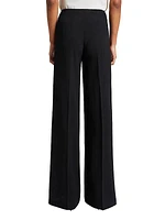 Wool Wide-Leg Pants