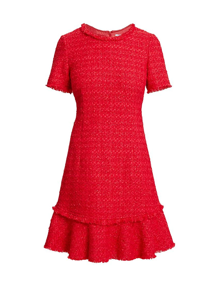 Tweed Sheath Minidress