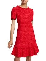 Tweed Sheath Minidress