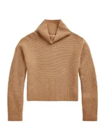 Ribbed Mockneck Sweater