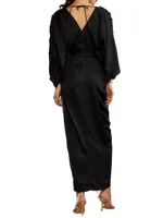 Satin Sash Caftan
