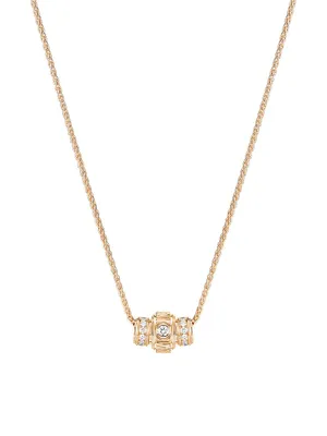 Possession 18K Rose Gold & 0.52 TCW Diamond Pendant Necklace
