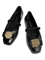 Zina Leather Ballet Flats