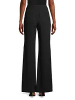 Lydia Crepe Flared Pants