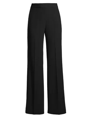 Julianne Tuxedo Straight-Leg Pants