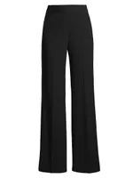 Julianne Tuxedo Straight-Leg Pants