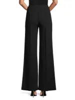 Julianne Tuxedo Straight-Leg Pants