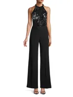 Julianne Tuxedo Straight-Leg Pants