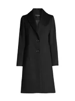 Wool-Blend Coat