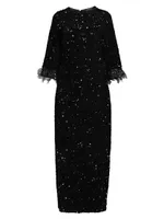 Regina Sequin Sheath Dress