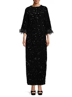 Regina Sequin Sheath Dress