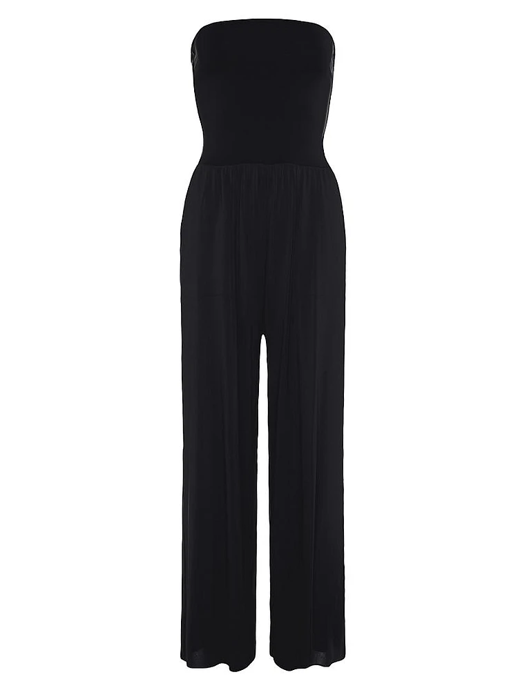 Dao Stretch-Jersey Wide-Leg Pants