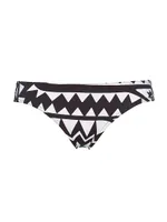 Union Geometric Low-Waist Bikini Bottom