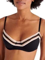 Jump Jersey Padded Balconette Bra