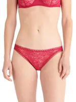 Veloute Lace Low-Rise Briefs