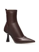 Clara Faux Leather Booties