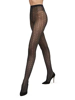 SIMKHAI x Wolford Sheer Logo Tights