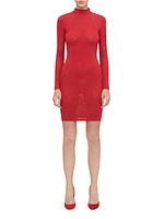 SIMKHAI x Wolford Body-Con Logo Minidress