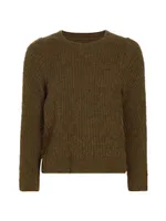 Ryan Alpaca-Blend Crewneck Sweater