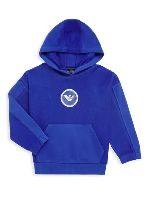 Little Boy's & Circle Eagle Logo Hoodie