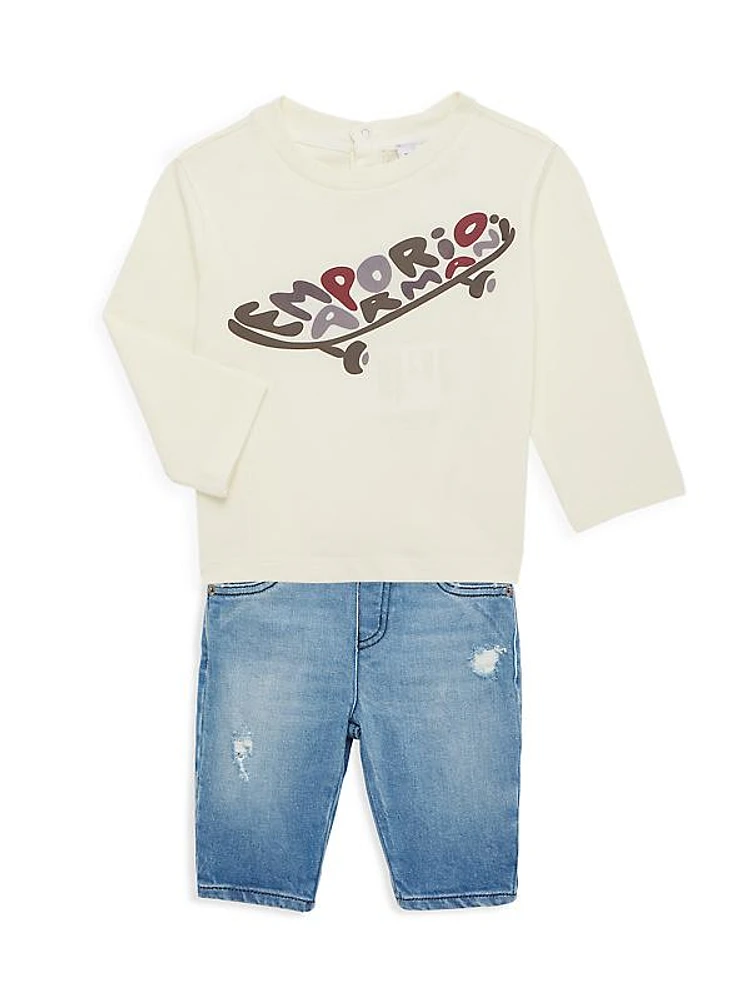 Baby's Logo Long-Sleeve T-Shirt