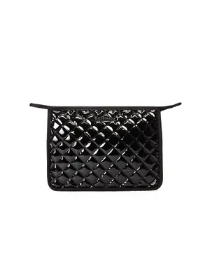 Metro Quilted Nylon Clutch