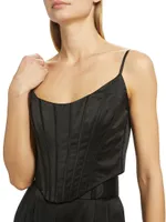 Silk Corset Top