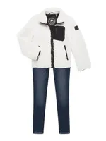 Little Girl's & Saglek Sherpa Jacket