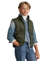 Little Boy's Quilted Vest