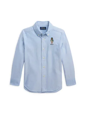 Little Boy's & Oxford Button-Up Shirt