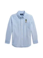 Little Boy's & Oxford Button-Up Shirt