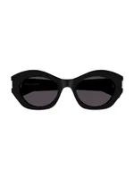 Bold Geometrique Cat Eye Sunglasses