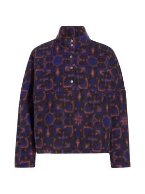 Caden Wool-Blend Fleece Jacket