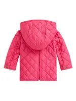 Baby Girl's ​Audrey Quilted Jacket