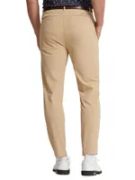 Stretch Flat-Front Pants