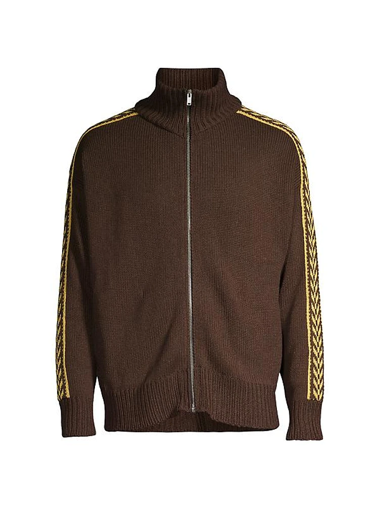 Knit Track Jacket