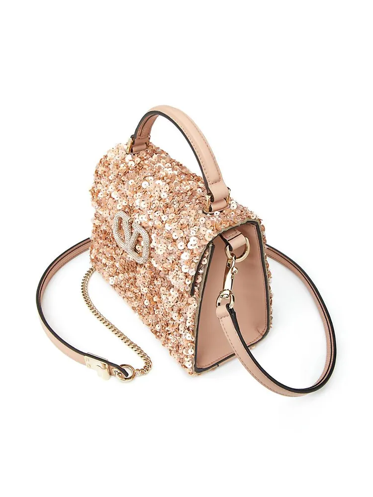 Mini Vsling Embroidered Handbag