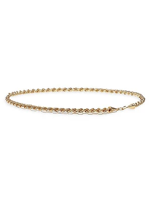 Donna Goldtone Chain Belt