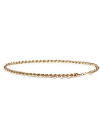 Donna Goldtone Chain Belt