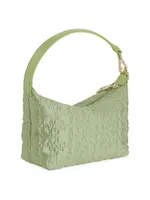 Butterfly Quilted Shoulder Bag