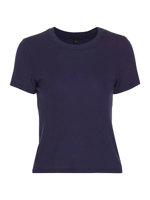 Modal Rib Short-Sleeve Tee